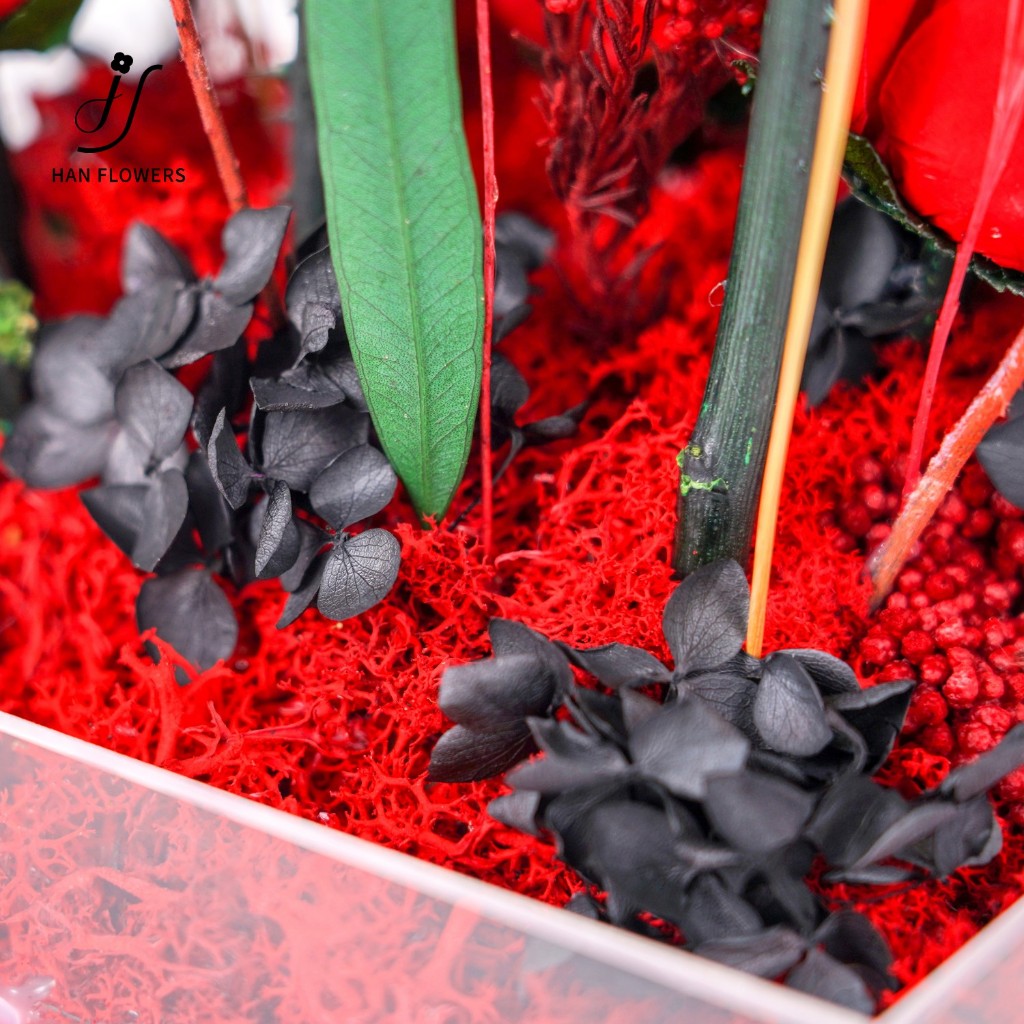 Preserved Roses Garden in Box