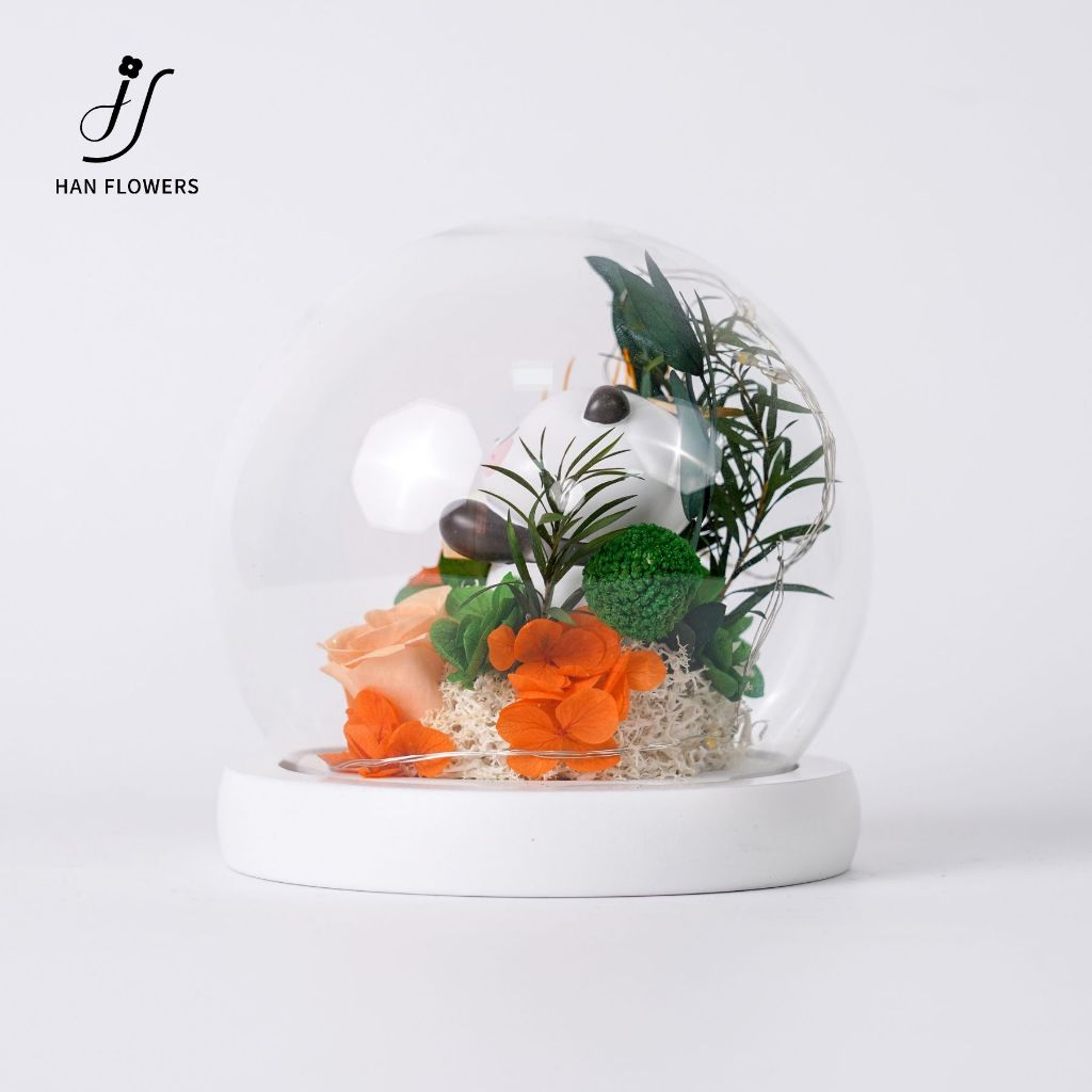 Chinese Food Style Soup Dumpling Panda ( LED Light )