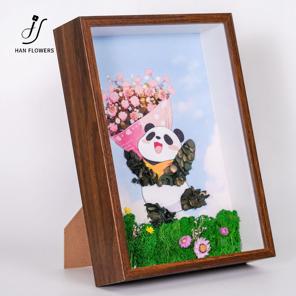 Preserved Flower Photo Frame