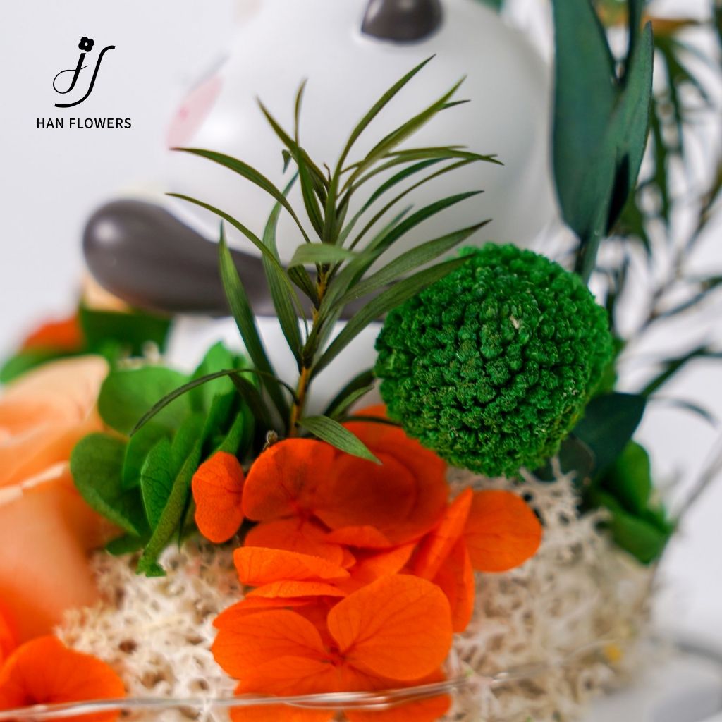 Chinese Food Style Soup Dumpling Panda ( LED Light )