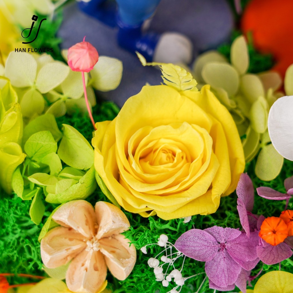 Preserved Flower Zootopia Series Judy & Nick