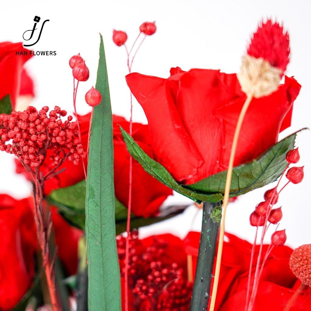 Preserved Roses Garden in Box