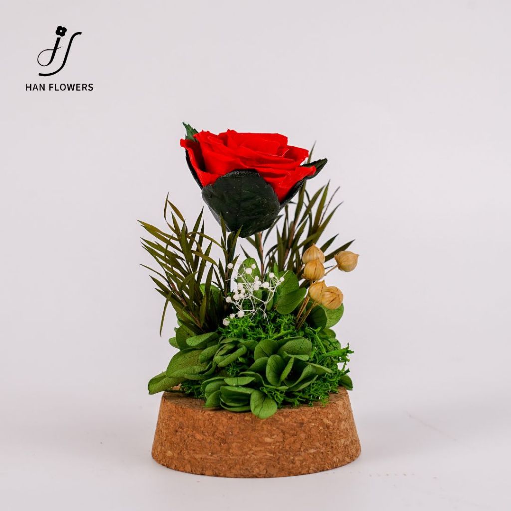Mini Single Preserved Roses