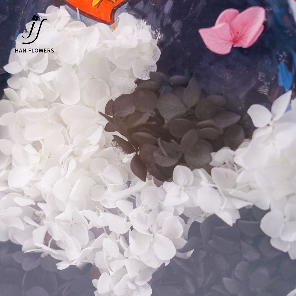 Preserved Flower Photo Frame