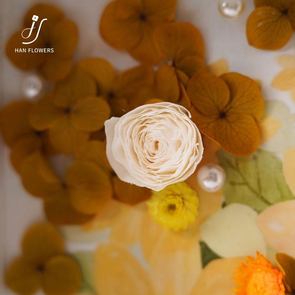 Preserved Flower Photo Frame