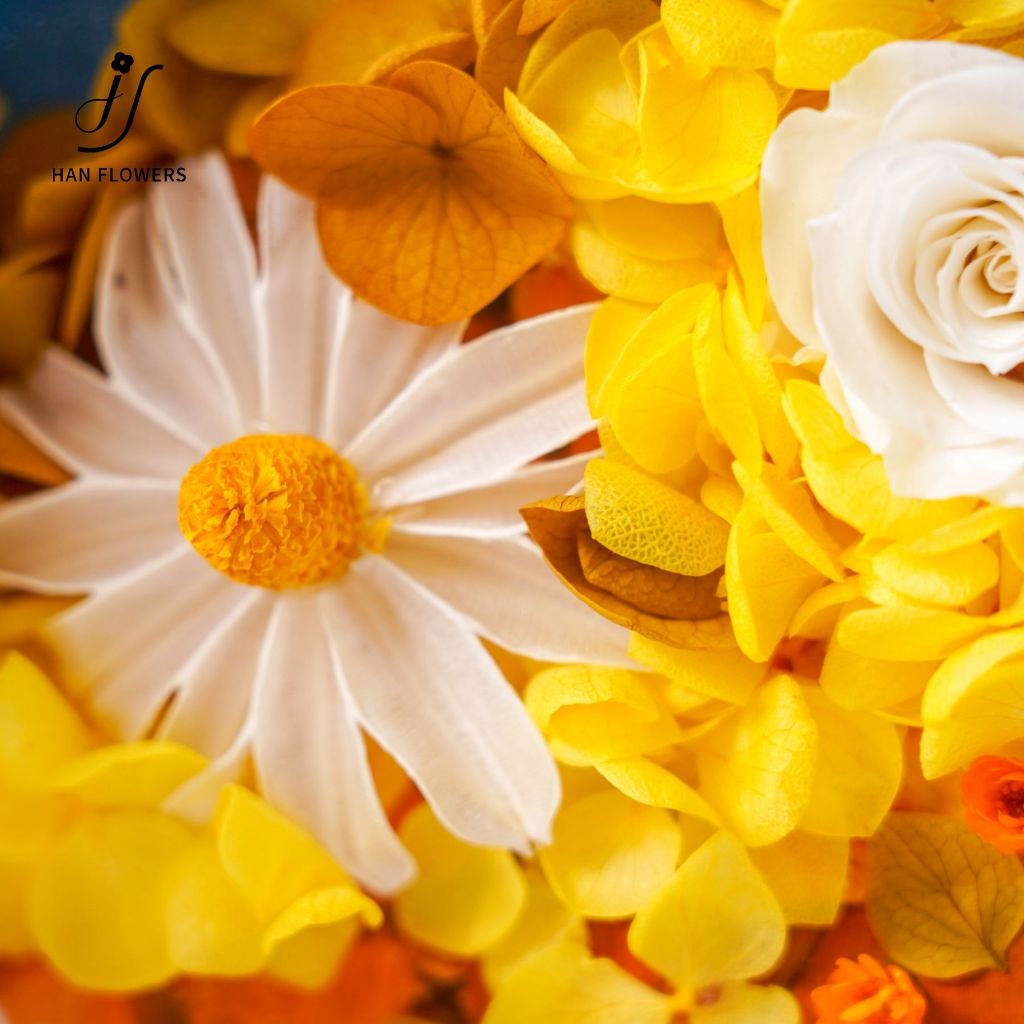 Preserved Flower Photo Frame