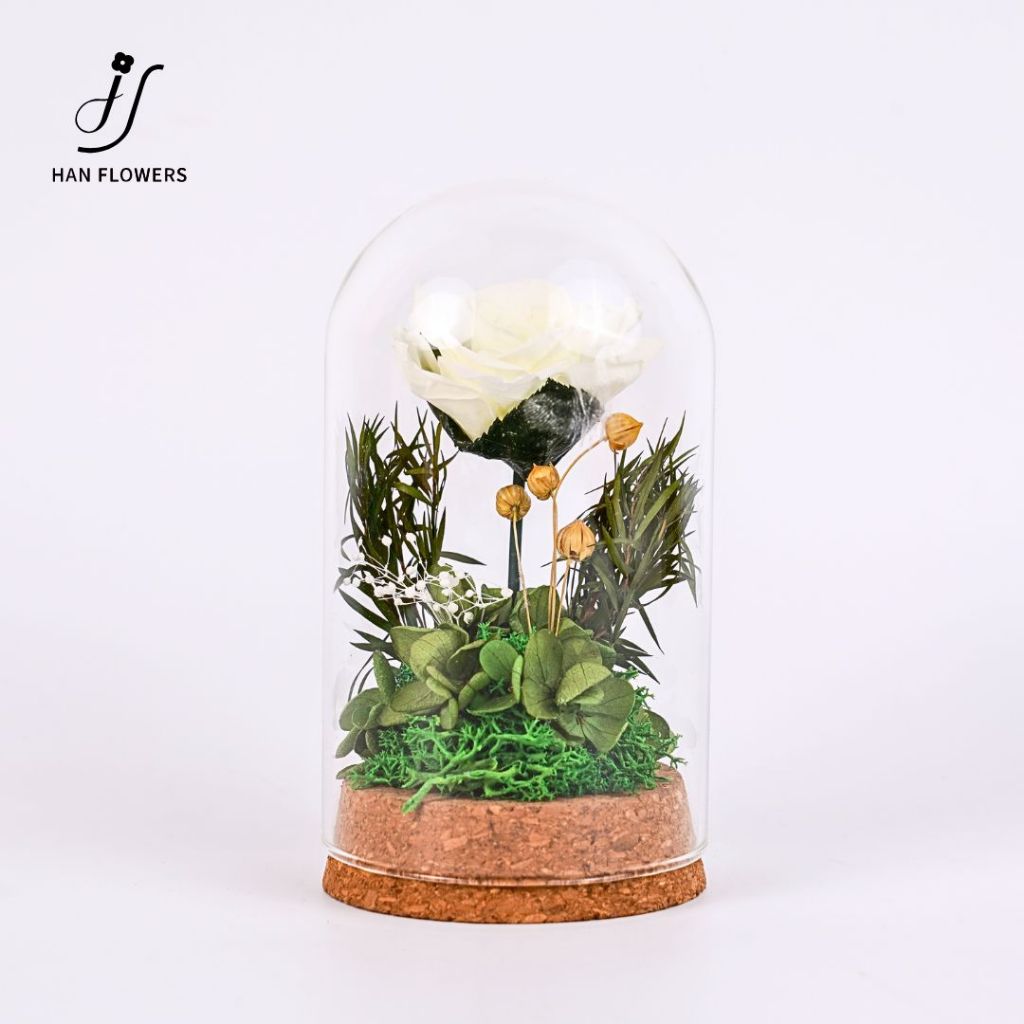 Mini Single Preserved Roses