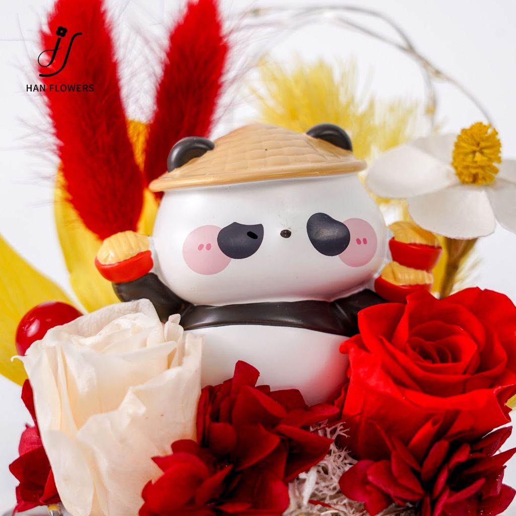 Chinese Food Style Noodle Ramen Panda ( LED Light )