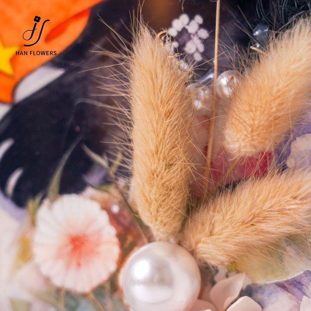 Preserved Flower Photo Frame