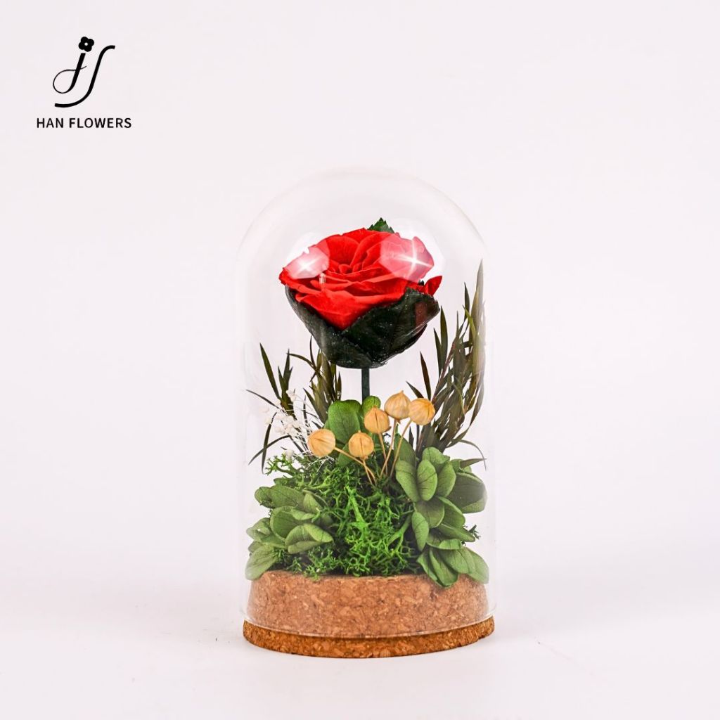 Mini Single Preserved Roses