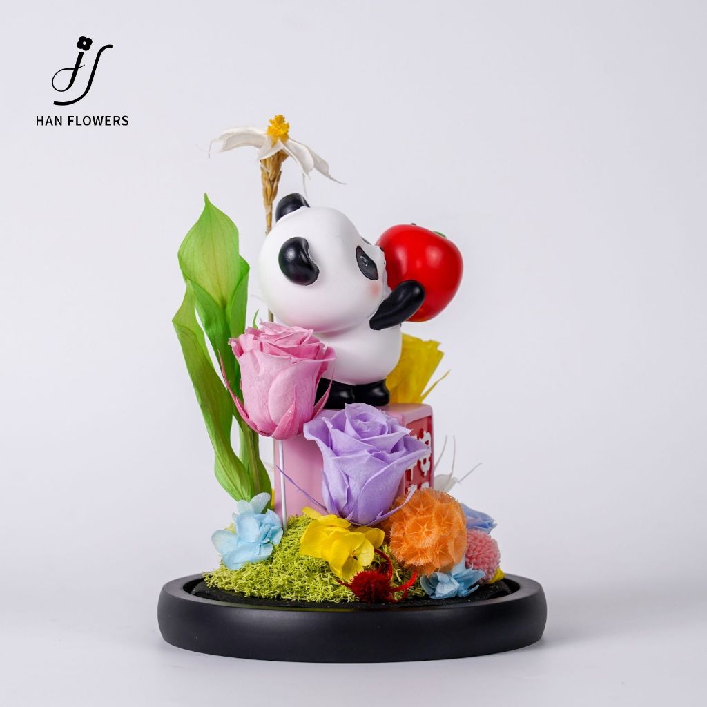 Panda with Apple of Blessings