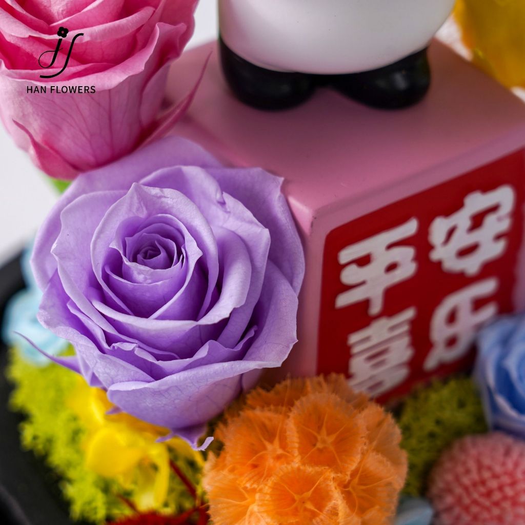 Panda with Apple of Blessings