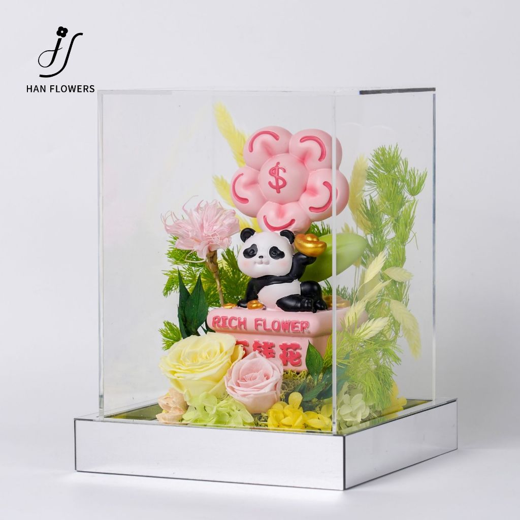 Panda Rich Flower Series