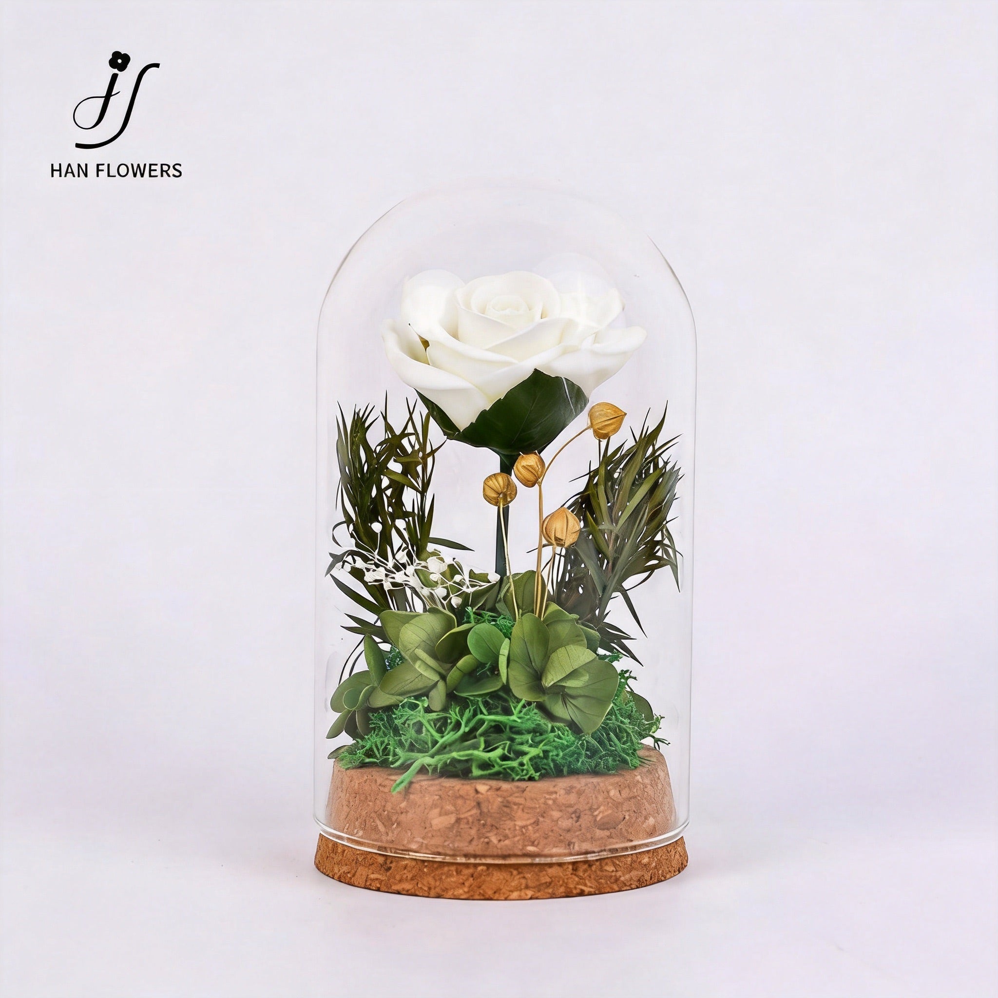 Mini Single Preserved Roses
