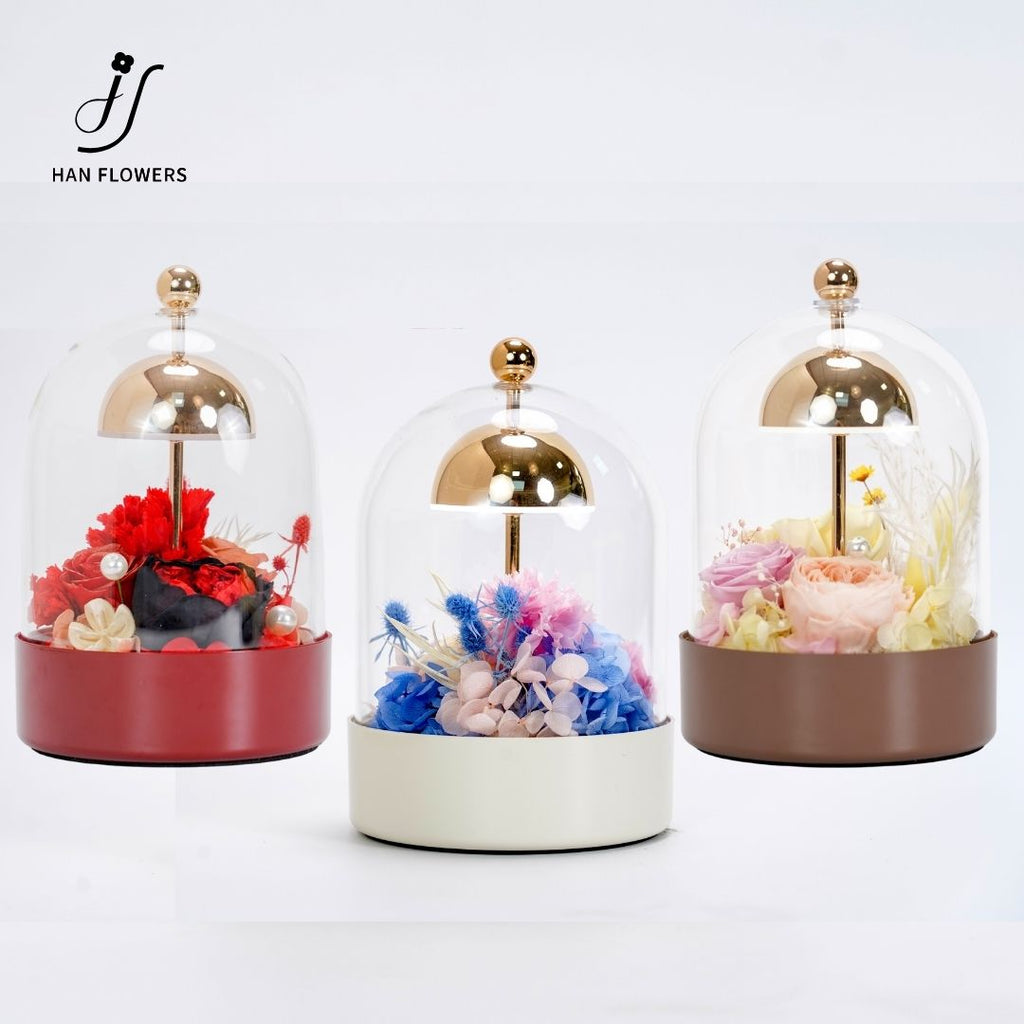Preserved Flower with LED Light